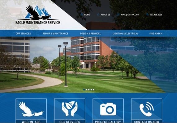 Website design maintenance companies Gainesville VA