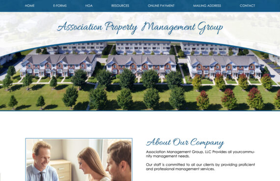 Property Management Website Design Stafford VA. HOA Web design Stafford VA