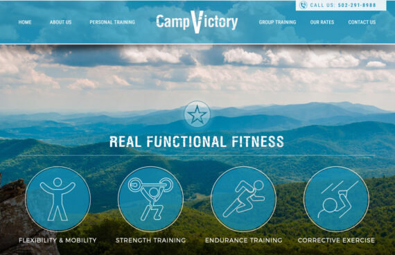 Website Design Fitness Trainer Virginia. Website Design Physical Fitness Training