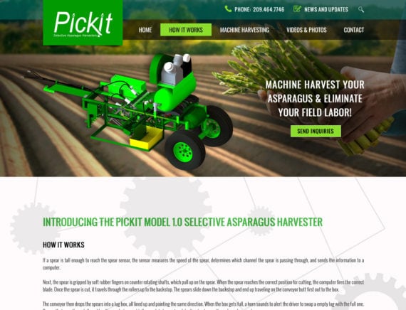 Website Design Machine Manufacturers, Industrial Equipment Web Design