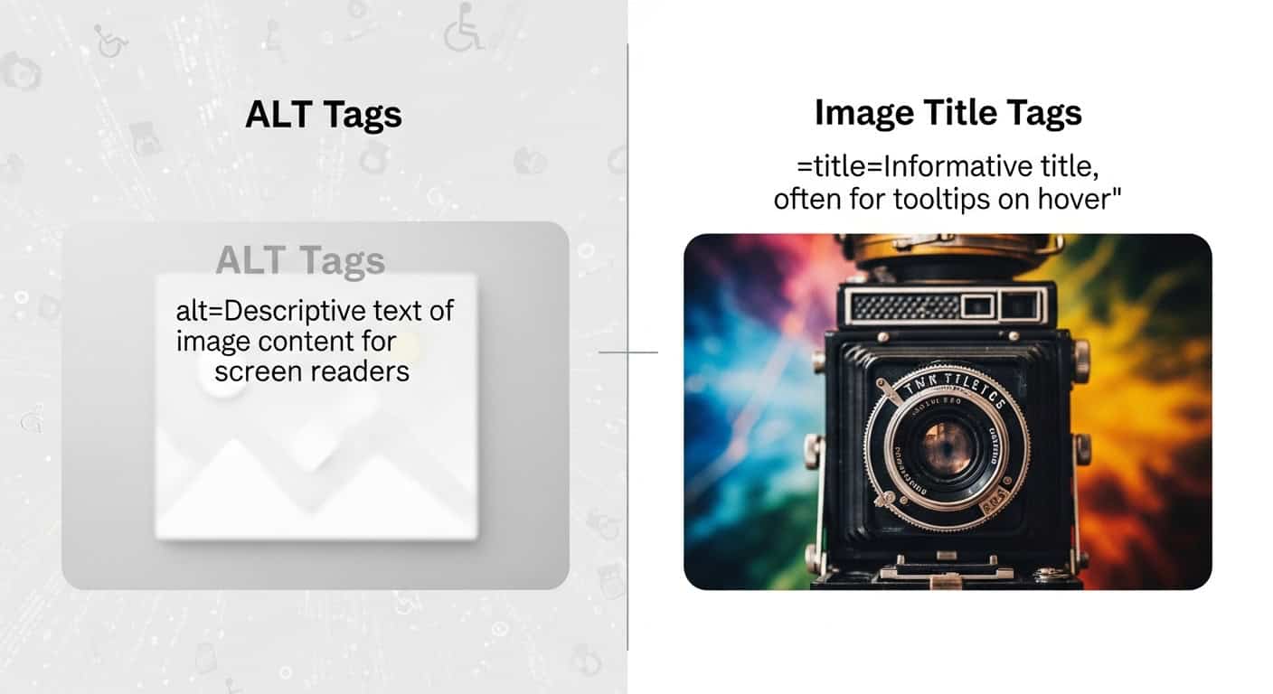 ALT Tags vs. Image Title Tags