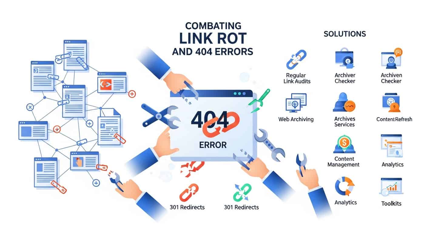 Combating Link Rot and 404 Errors