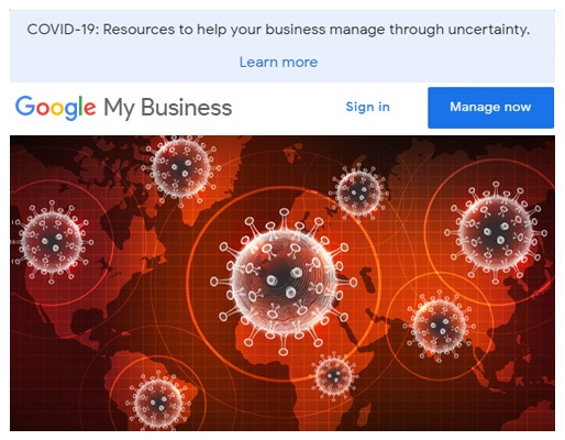 Coronavirus Impacts Google