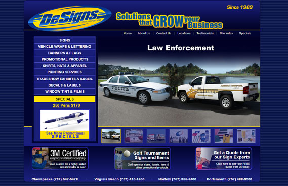 Web Design Vehicle Wrap Companies Hampton Roads VA