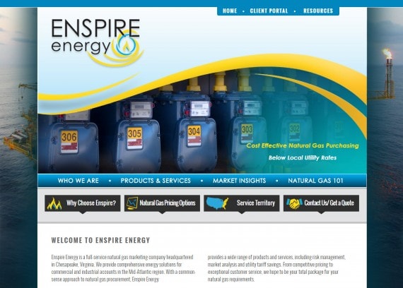 Website Design Energy Consultants