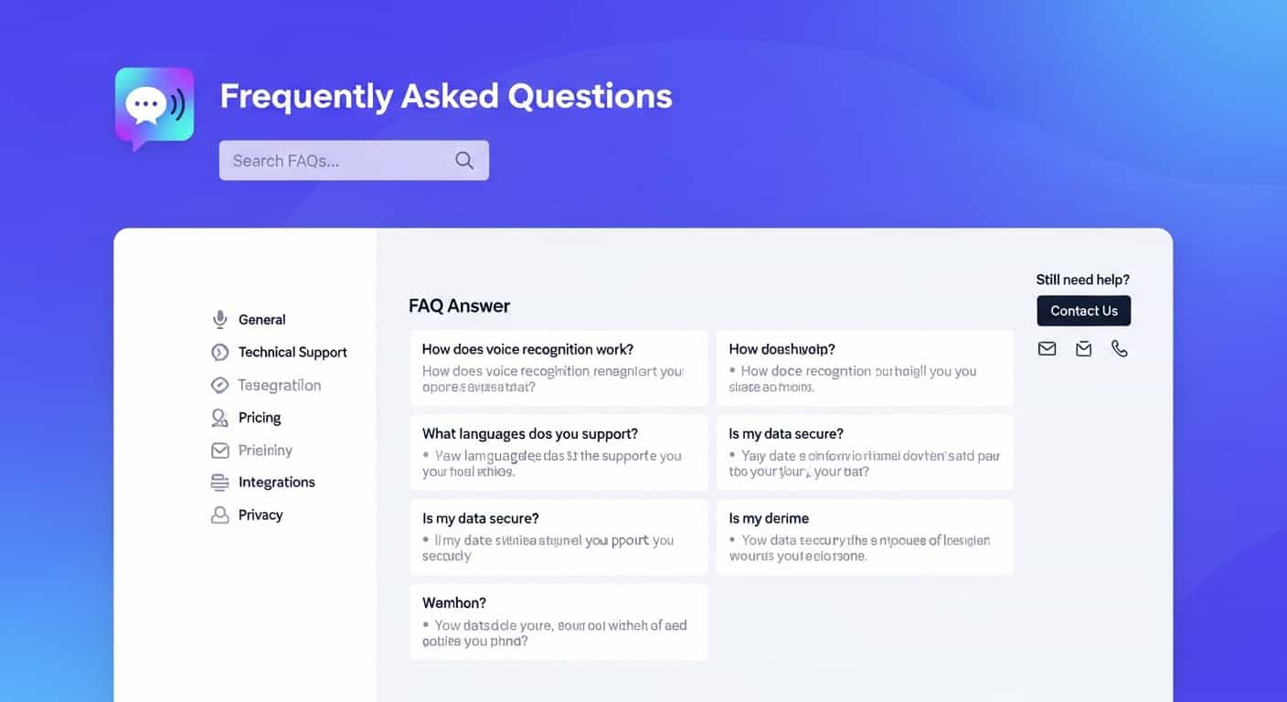 The Importance of FAQ Pages for Voice