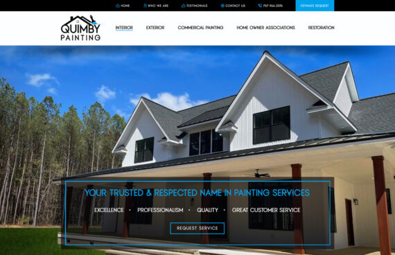 Web Design for Painting Services. Web Design for Painting Professionals.