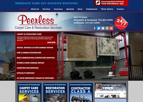 Web Page Design-Custom Built Website Willaimsburg Va