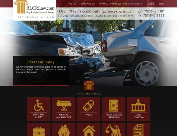 Attorney Website Design, Law Firm Website Design
