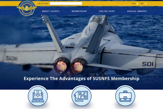 Website Design Naval Aviators Association