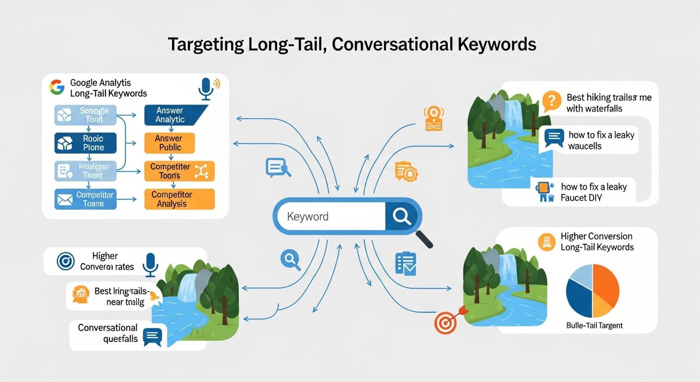 Targeting Long-Tail, Conversational Keywords