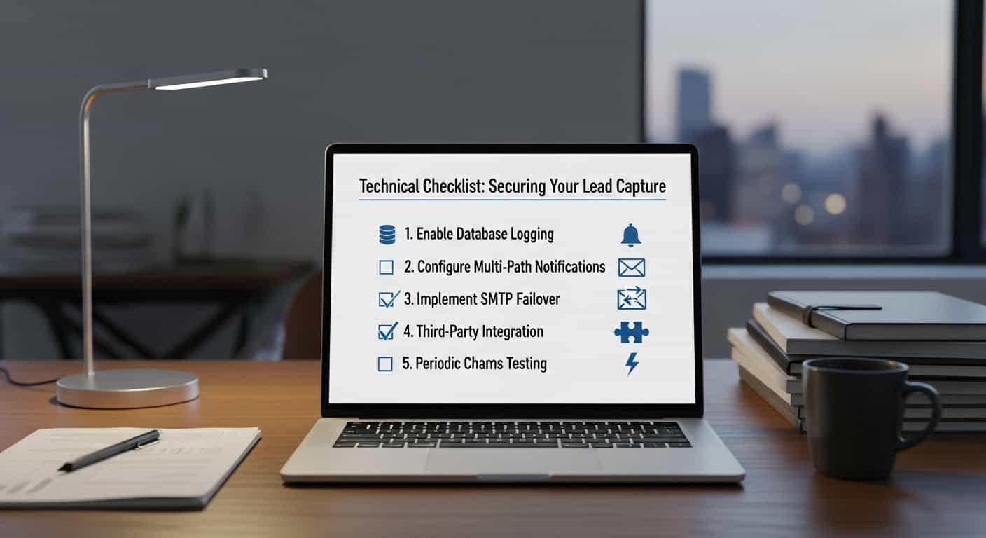 Technical Checklist: Securing Your Lead Capture