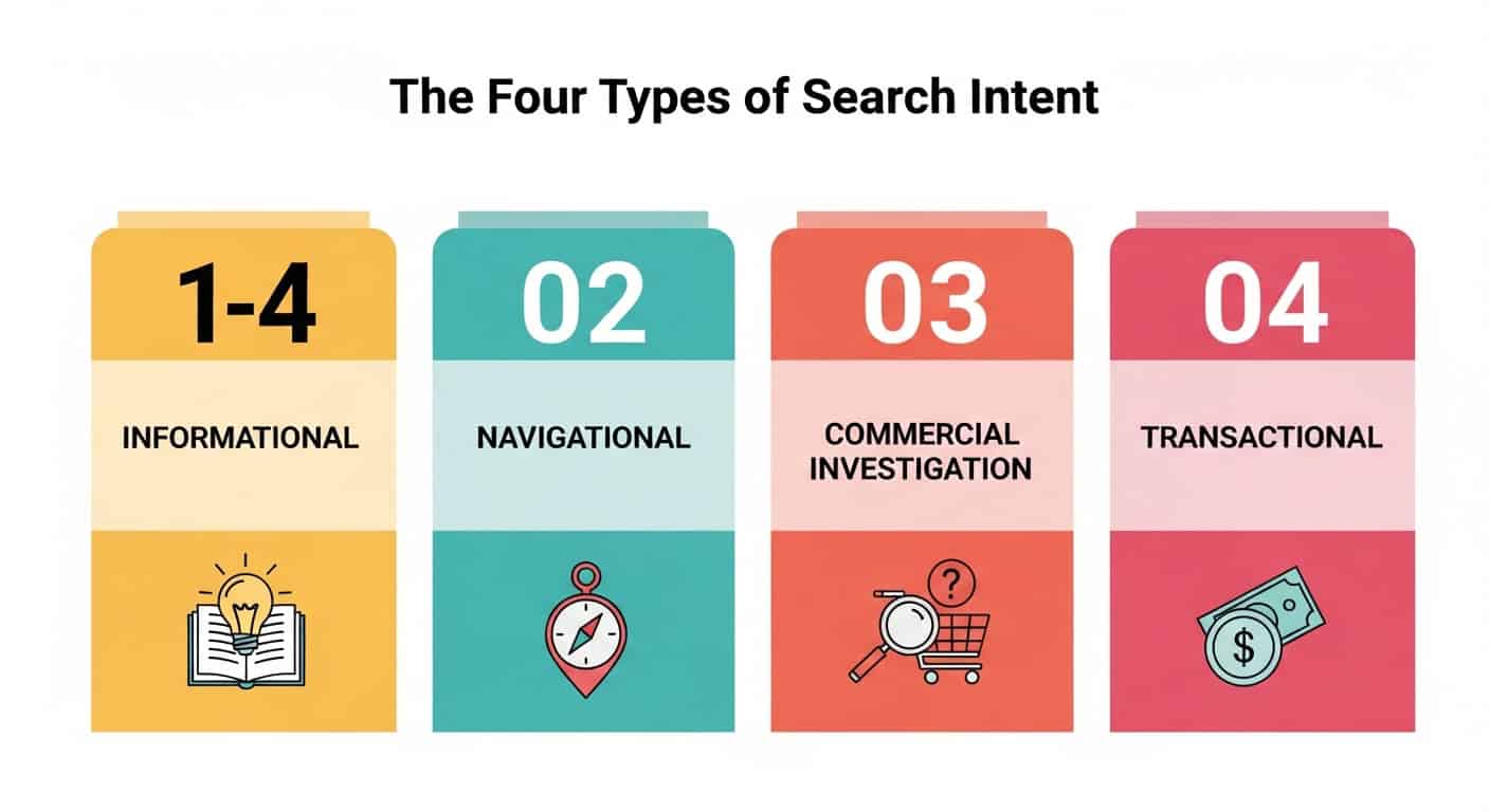 The Four Types of Search Intent