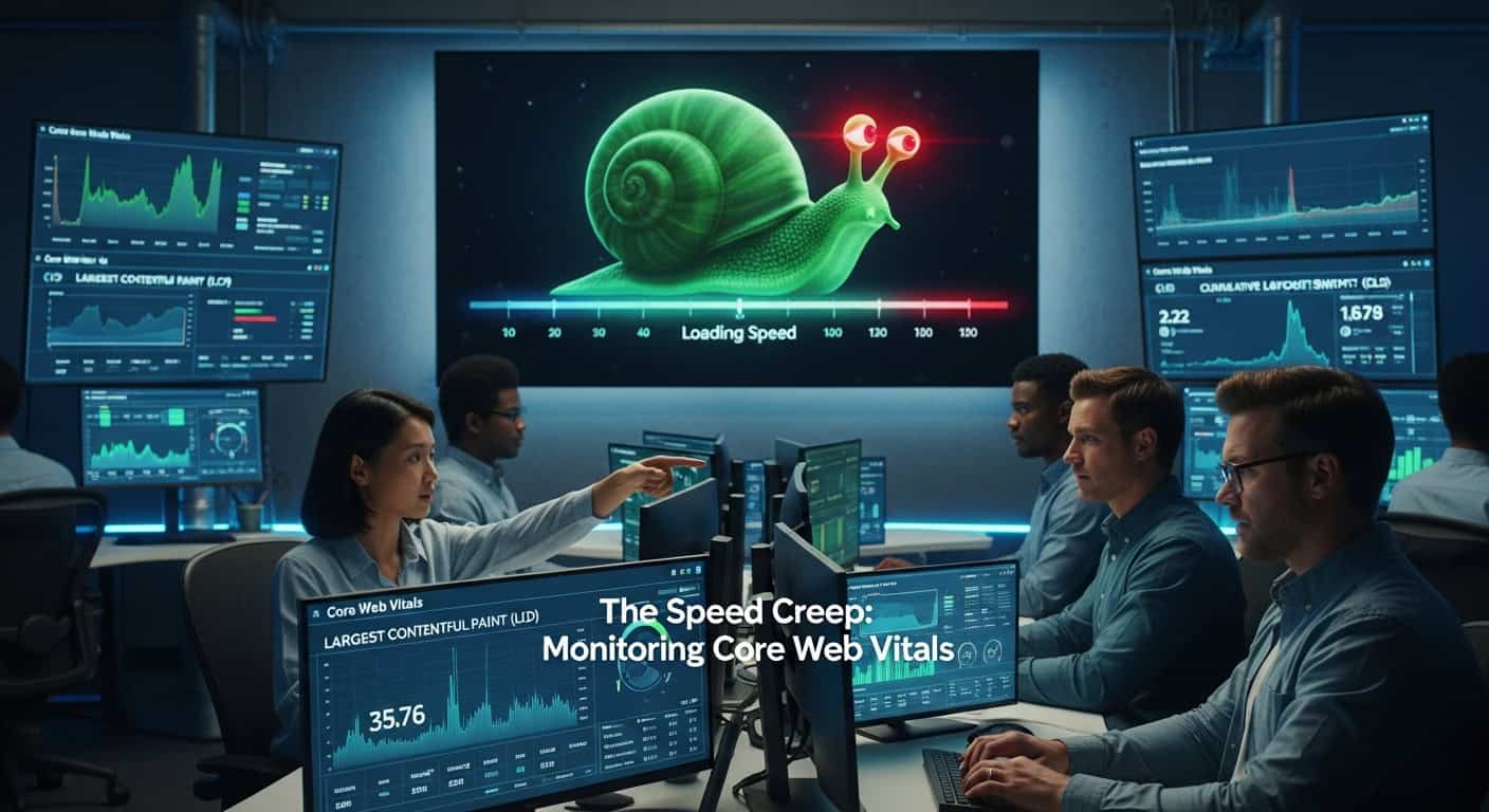 The Speed Creep: Monitoring Core Web Vitals
