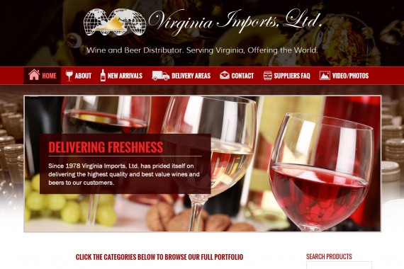 Website Development Importing Businesses