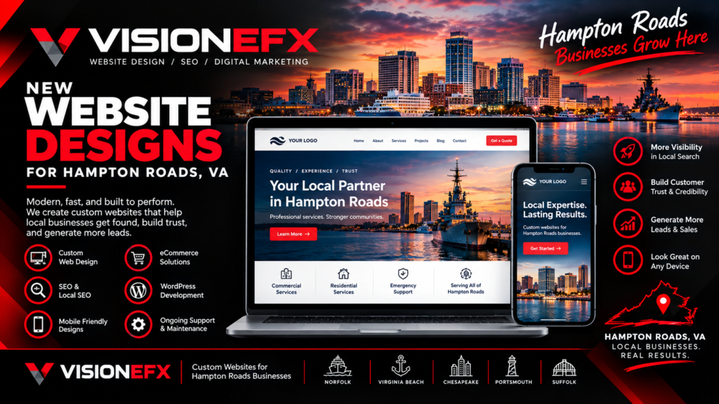 Website Design Hampton Roads VA