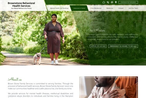 Website Design Behavioral Health Virginia Beach
