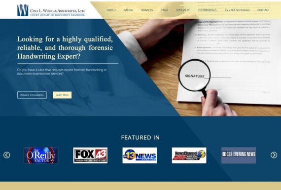 Web Design for Forgery Experts