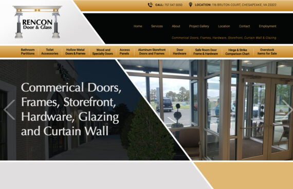 Web Design Window Door Glass