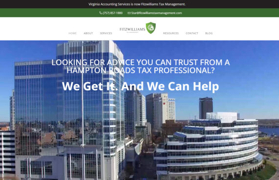 Web design for tax management