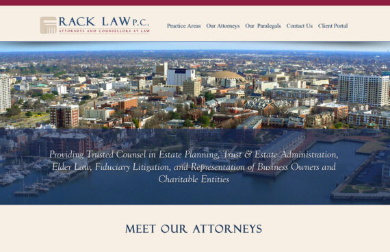 Estate Planning Law Website Design