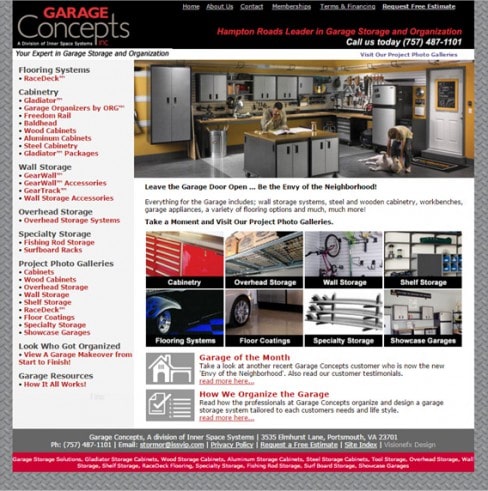 Web Design for Home Remodeling Contractors Chesapeake VA