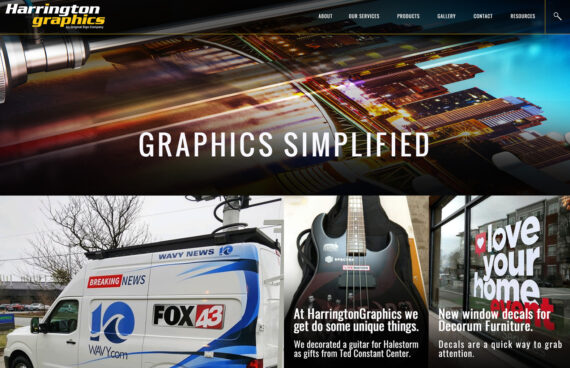 Professional services, Small business, B2B and B2C websites