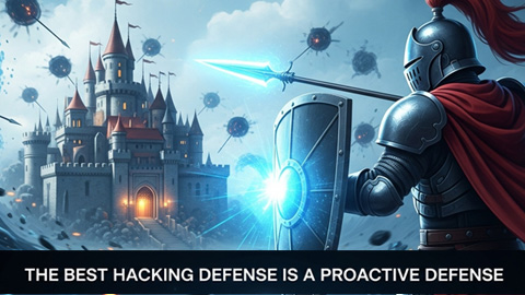 THE BEST HACKING DEFENSE IS A PROACTIVE DEFENSE