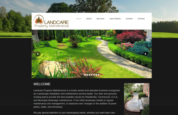 Landscape Business Web Design