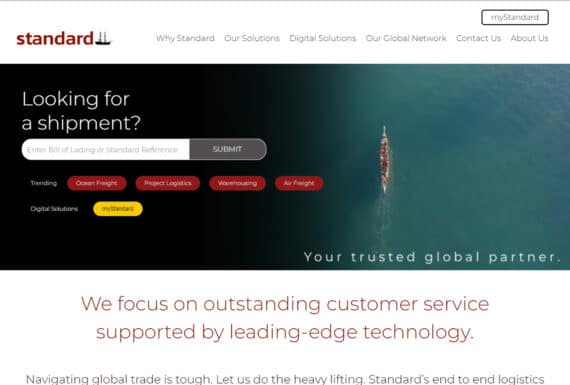 Logistics Website Design New Jersey