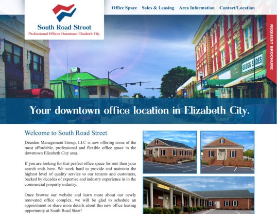 Property Website Design Elizabeth City NC, Leasing Company Website Design