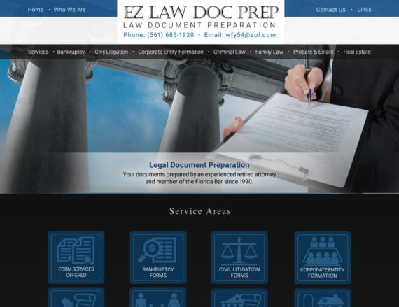 Legal Services Website Design, Websites for Legal Services