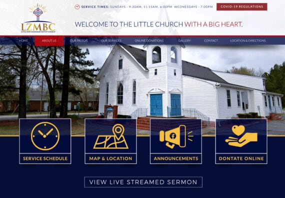 Website Design Churches Virginia Beach VA. Best church ministry website designers