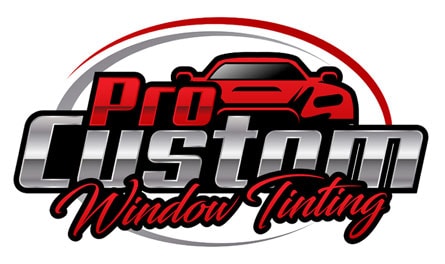 Pro-Custom Window Tinting Business Logo Design