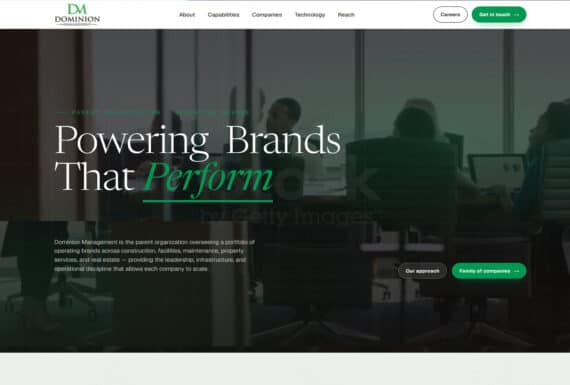 Property Management Website Design