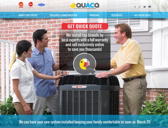 Web Design for HVAC business