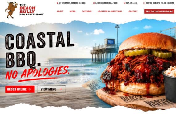 Restaurant Website Design