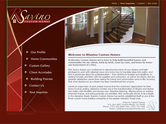 Website design- Web Development- Custom Home Builders Va Beach Va