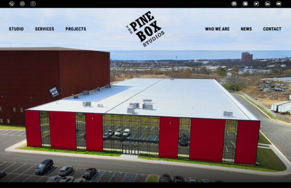 Website Design Studio Stage Production