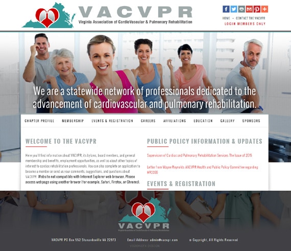 HOA Website Design Stafford VA