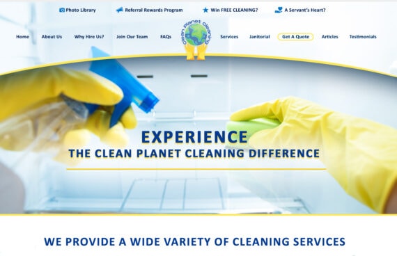 Professional services, Small business, B2B and B2C websites