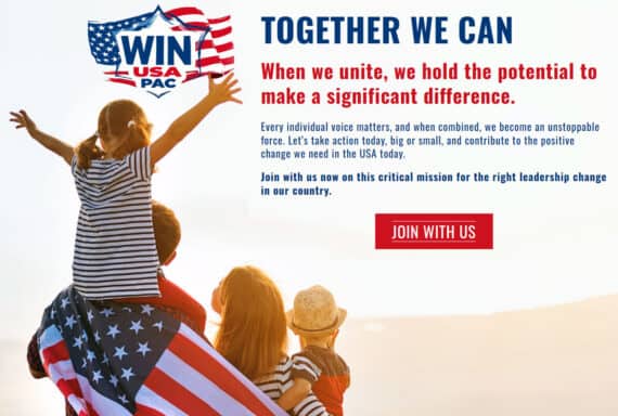 Political PAC Website Design