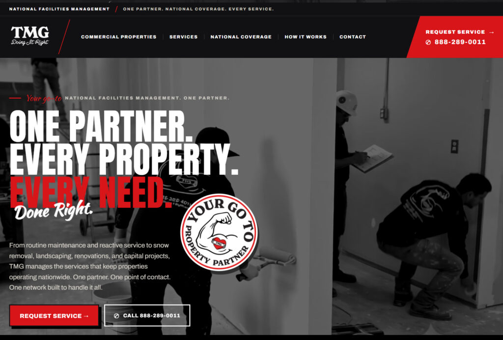 Construction Remodeling Contractor Website Design