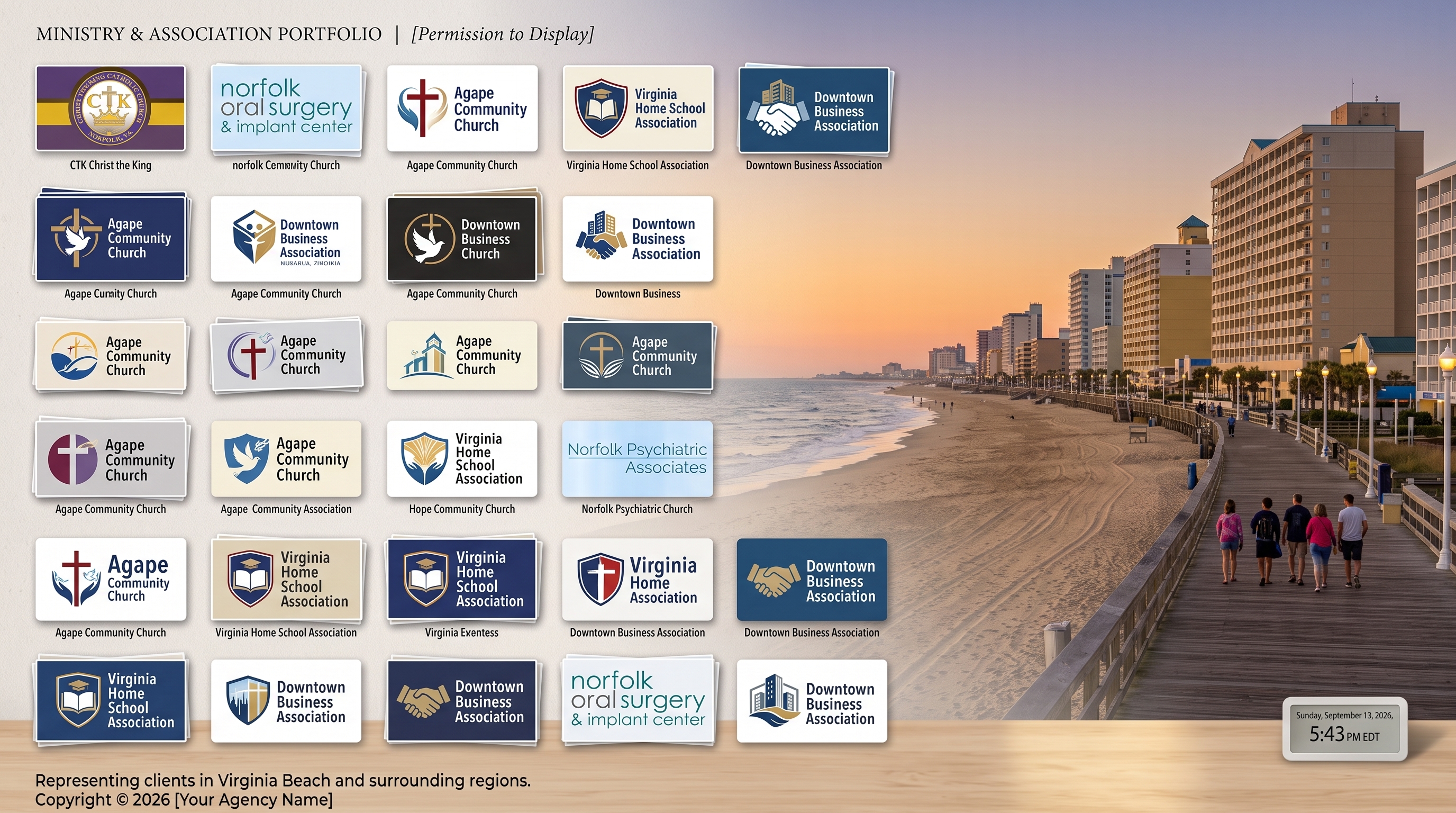 VISIONEFX Ministry, Associations, and Community Website Work 