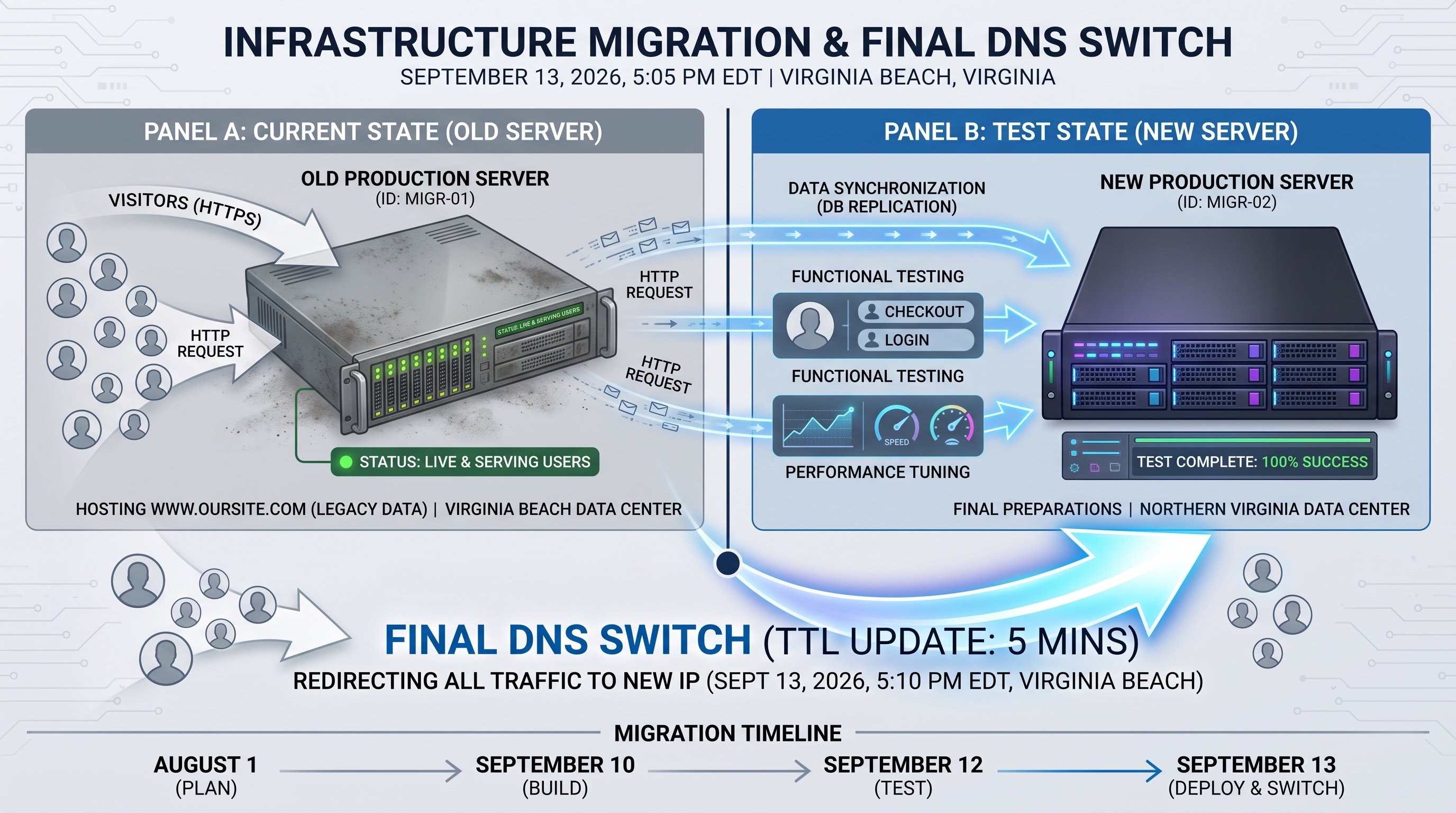 How to Change Web Hosting Providers Without Downtime