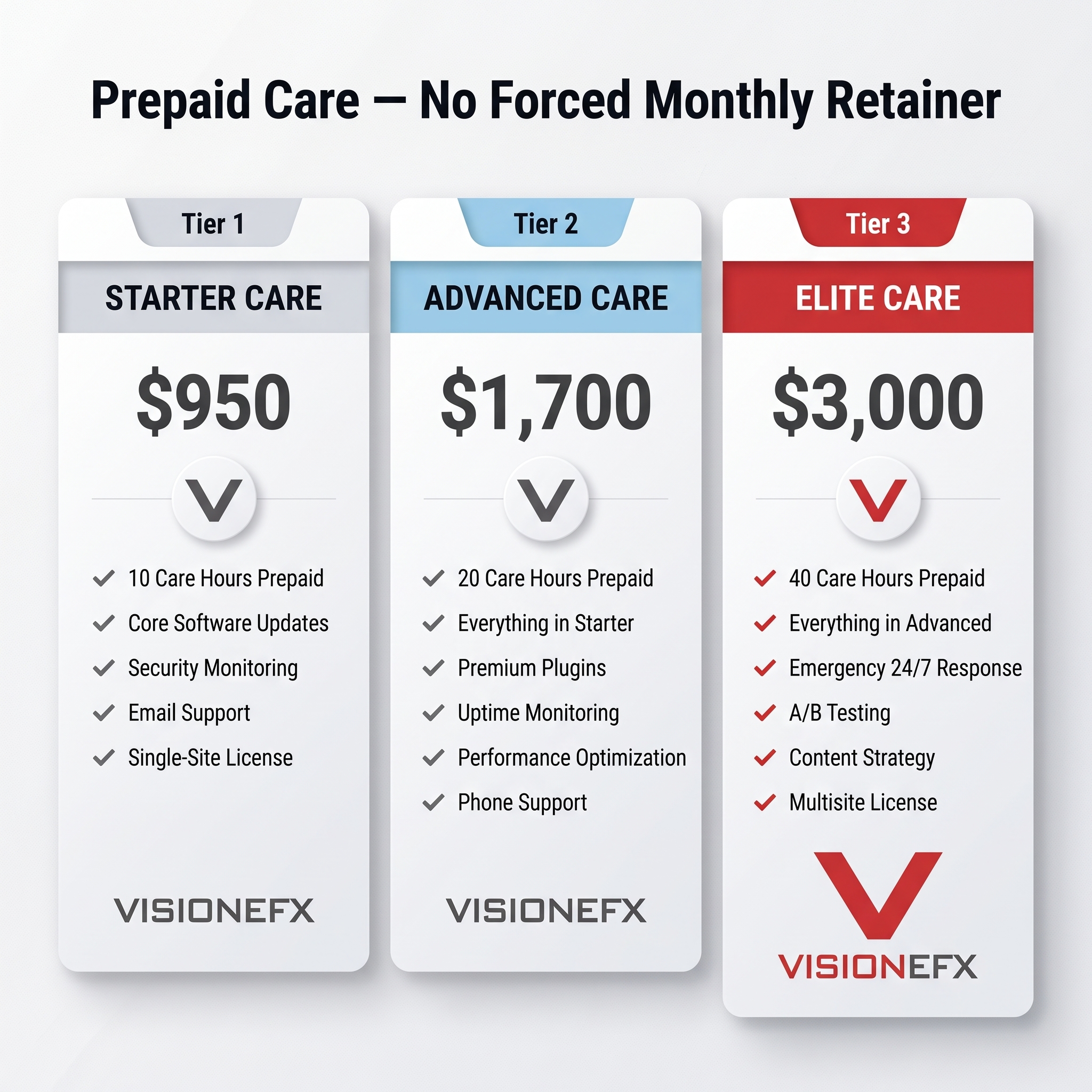 Ongoing Website Costs: Hosting, Care Plans, and Licenses