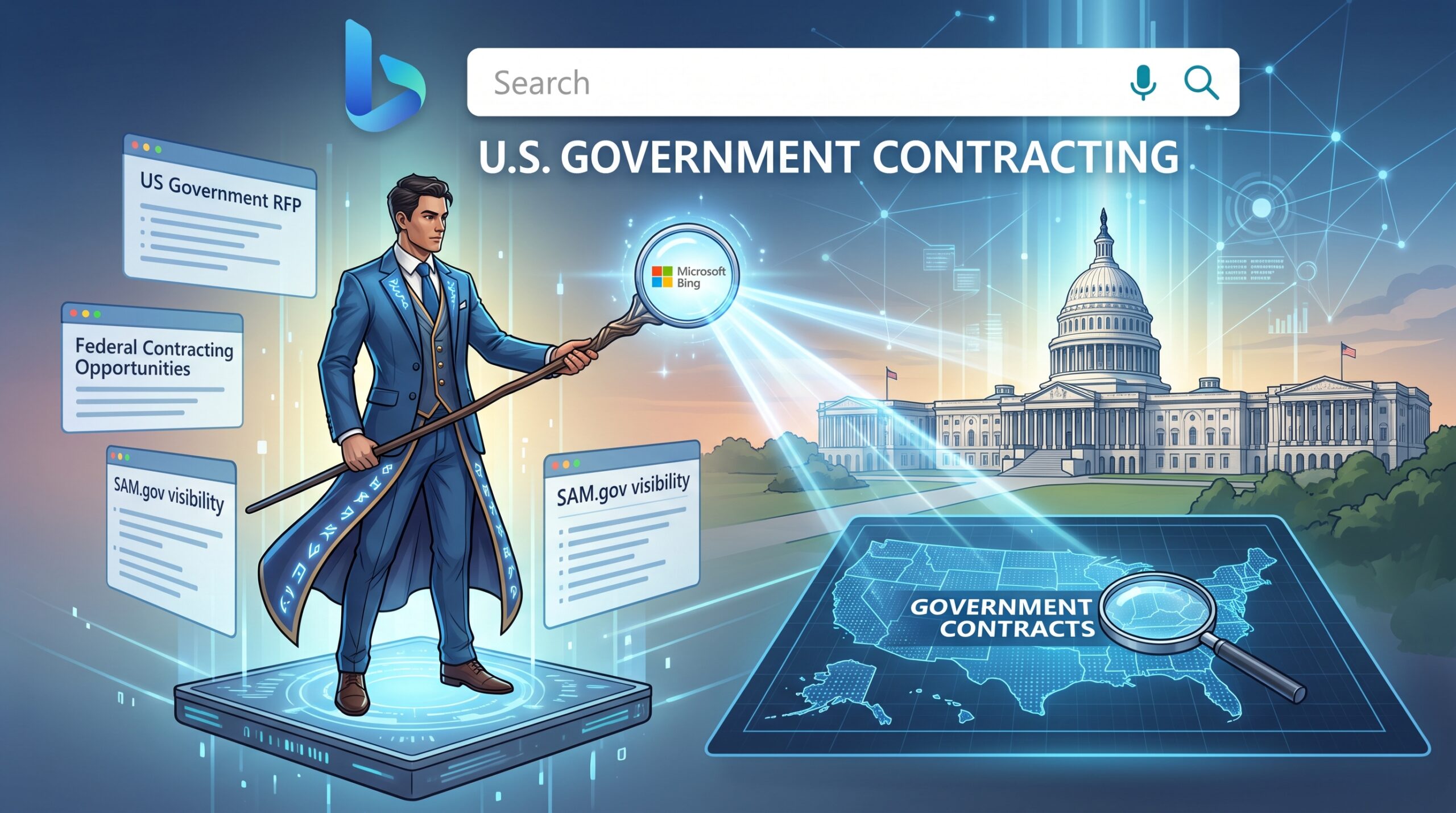 Selling to the U.S. Government? Your Website Needs Bing SEO