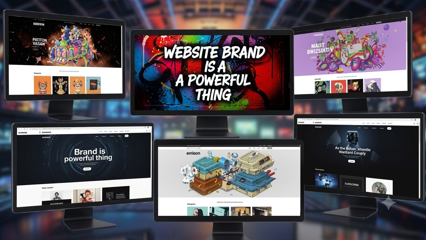YOUR WEBSITE BRAND IS A POWERFUL THING