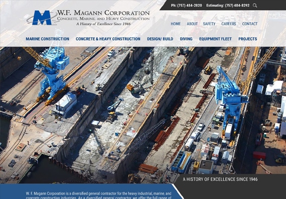 Websites for Construction Companies