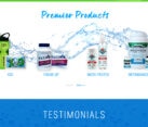 Website Design Wellness Products Marketing